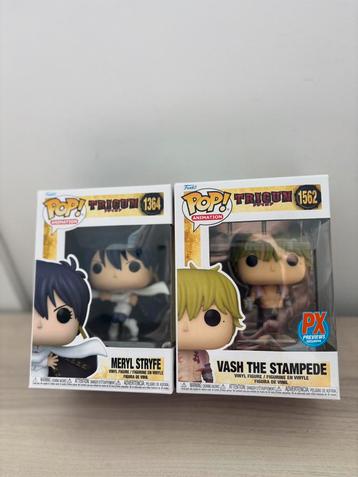 Trigun Funko Pop Vash the Stampede #1562 & Meryl Stryfe 1364 beschikbaar voor biedingen