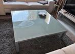 Salontafel mat glas krasvrij  120  120  35 cm, Ophalen, Zo goed als nieuw