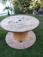 Houten bobijn haspel kabelrol 90cm, Tuin en Terras, Ophalen, Zo goed als nieuw