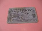 1 oude losse speelkaart Bruggeman , Gent (60), Collections, Cartes à jouer, Jokers & Jeux des sept familles, Carte(s) à jouer