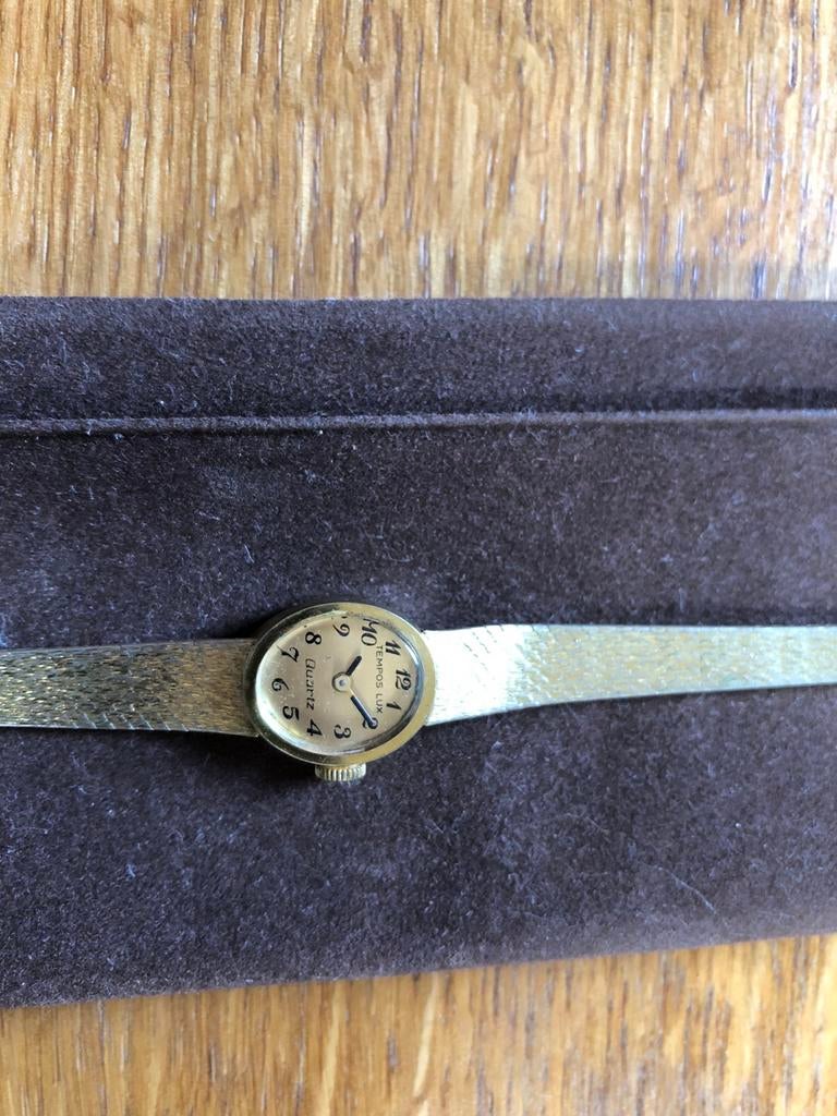 Belle montre dame plaquée or, Utilisé