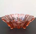 Magnifique grand bol rosaline art déco de style cubis, Antiquités & Art, Enlèvement ou Envoi