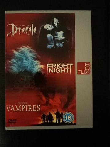 Coffret DVD Dracula Fright Night Vampires, Enlèvement ou Envoi, Comme neuf, Vampires ou Zombies, Coffret