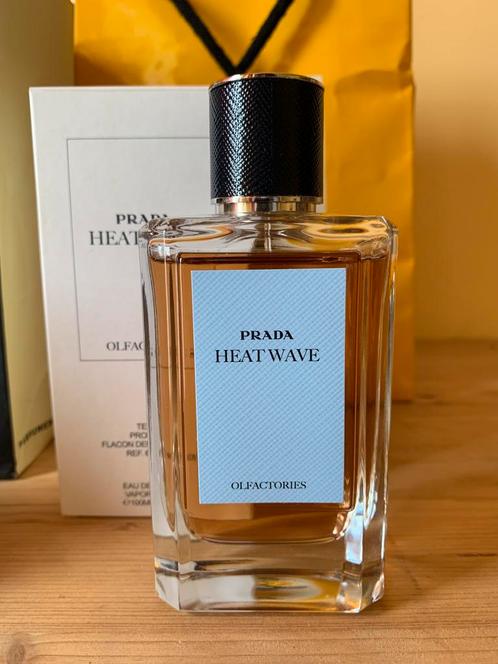 PRADA Olfactories Heat Wave Niche Parfum Discontinué 100ml, Handtassen en Accessoires, Uiterlijk | Parfum, Zo goed als nieuw, Verzenden