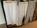 Pantalons (3) - taille L 40-42 (Julie Mode, Cassis, M. Costa, Comme neuf, Taille 42/44 (L), Enlèvement, Blanc
