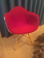 6 kuipstoelen vitra-DAW-stijl, Kuipstoel, Vitra, Eames, scandinavisch, Gebruikt, Vijf, Zes of meer stoelen, Rood