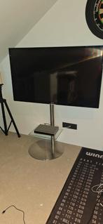 Aluminium tv-meubel met vlinderbeugel – krasvrij, Ophalen, 100 tot 150 cm, 50 tot 100 cm, Zo goed als nieuw