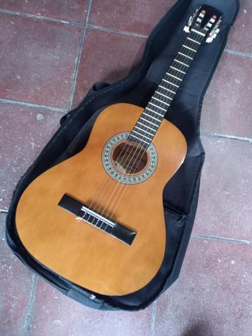 guitare classique 3/4 + housse  4/4, Musique & Instruments, Instruments à cordes frottées | Violoncelles, Enlèvement, Comme neuf