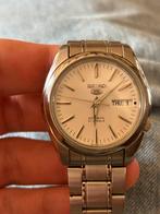 Seiko horloge, Handtassen en Accessoires, Horloges | Heren, Verzenden, Polshorloge, Zo goed als nieuw, Zilver