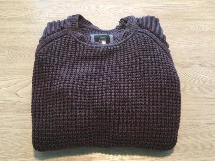 G-Star Originals RAW - Pull size M, Vêtements | Hommes, Pulls & Vestes, Porté, Taille 48/50 (M), Autres couleurs, Enlèvement ou Envoi