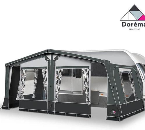 Prachtige Dorema opblaasbare voortent!, Caravans en Kamperen, Voortenten en Luifels, Zo goed als nieuw, Ophalen