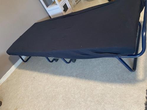 Plooibed/logeerbed- verlaagd in prijs!, Huis en Inrichting, Slaapkamer | Bedden, Zo goed als nieuw, Eenpersoons, 80 cm, 190 cm of minder