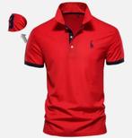 AIOPESON Polo shirt mannen XL ROOD, Ophalen of Verzenden, AIOPESON, Rood, Maat 56/58 (XL)