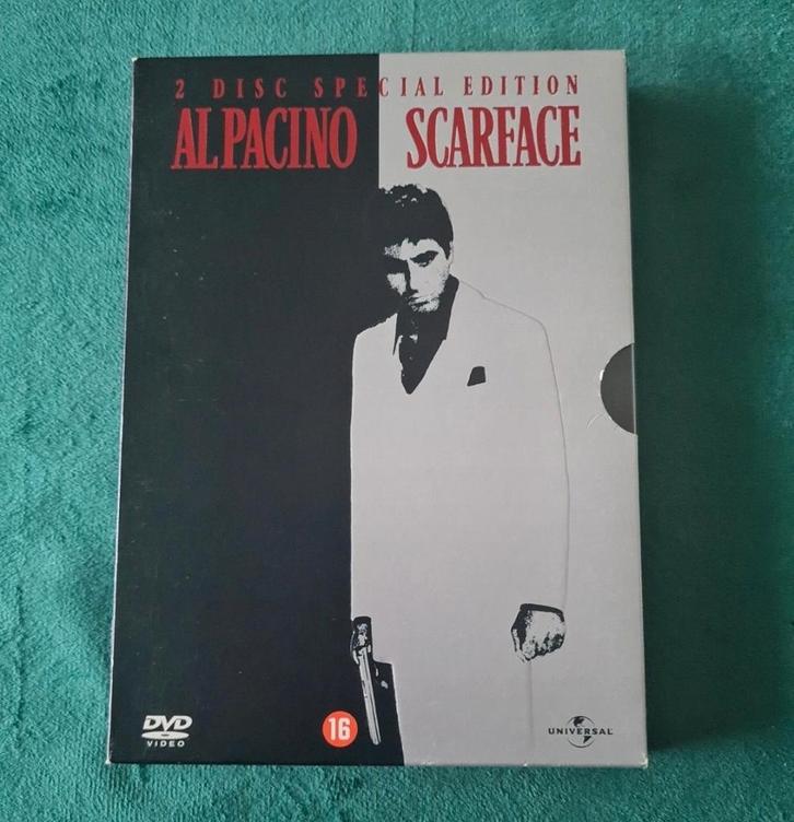 Scarface (1983), Cd's en Dvd's, Dvd's | Thrillers en Misdaad, Zo goed als nieuw, Ophalen of Verzenden