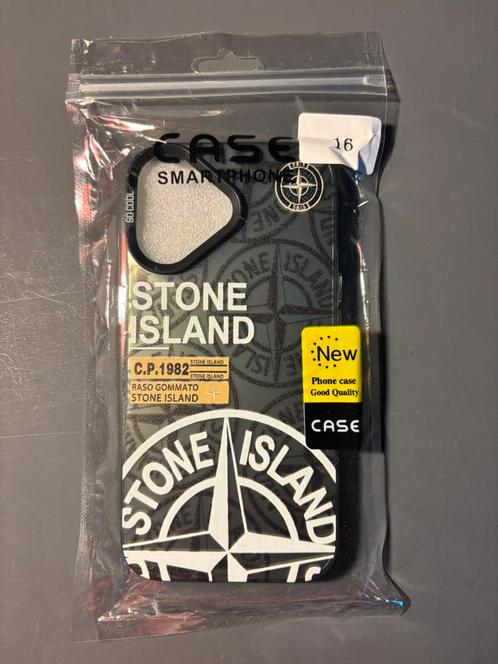Coque Stone Island noir iPhone 16, Telecommunicatie, Mobiele telefoons | Hoesjes en Screenprotectors | Apple iPhone, Zo goed als nieuw