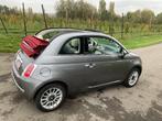 Fiat 500 C Cabrio 1200cc benzine , zeer mooi !, Autos, Rouge, Achat, Carnet d'entretien, Particulier