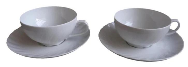 Douwe Egberts Regina 2x kop en schotel 18cl Seltmann Weiden, Huis en Inrichting, Keuken | Servies, Zo goed als nieuw, Verzenden