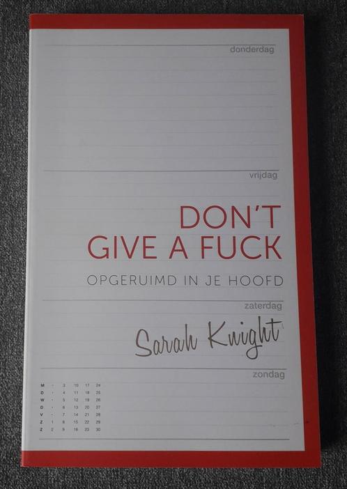 Sarah Knight - Don't give a fuck, Livres, Psychologie, Comme neuf, Enlèvement ou Envoi