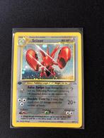 Scizor holo 1st edition neo discovery, Ophalen of Verzenden, Zo goed als nieuw, Losse kaart
