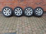 set Winterbanden op alu velg, 225/55 R16, Auto-onderdelen, Banden en Velgen, Gebruikt, Band(en), Winterbanden, Ophalen of Verzenden