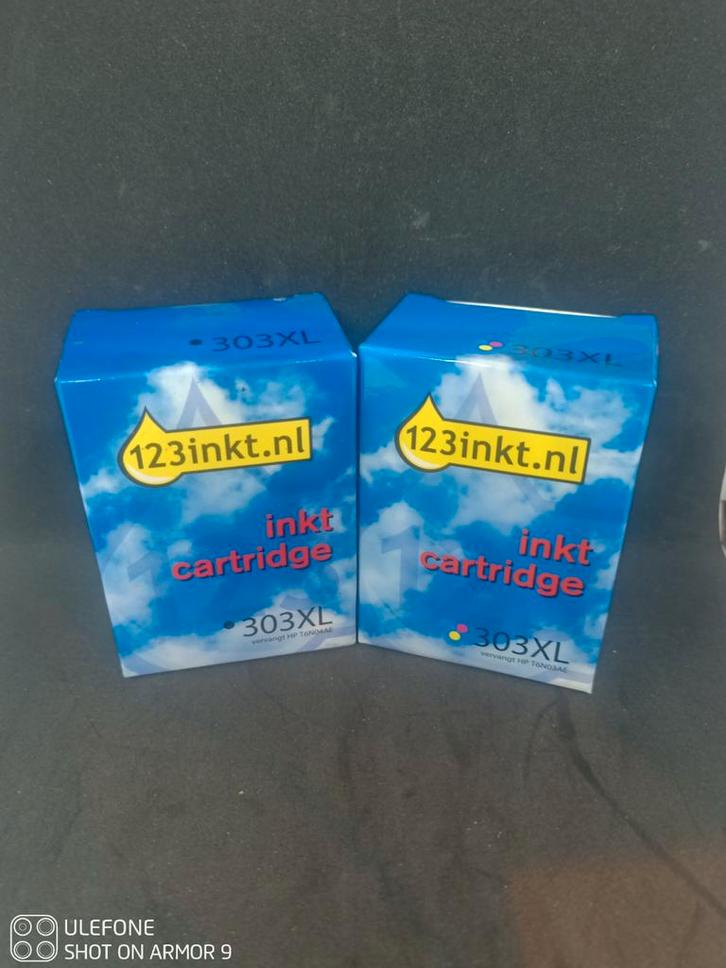 HP 303 XL COMPATIBEL MET ZWART EN KLEUR, Computers en Software, Printerbenodigdheden, Nieuw, Ophalen of Verzenden