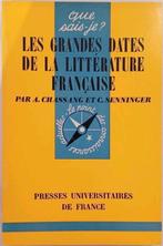 Livre ancien de 1973 : Les grandes dates de la littérature.., Enlèvement, Chassang et Senninger
