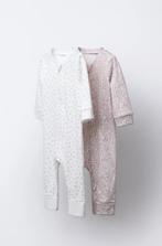 Set van twee converteerbare pyjama's met voetjes en bloemen, Ophalen, Meisje, Zo goed als nieuw, Zara