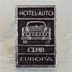 SP0243 Speldje Hotel-auto club europa, Utilisé, Enlèvement ou Envoi