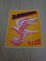 Carnaval Aalst sticker Arend 2000, Verzamelen, Ophalen of Verzenden