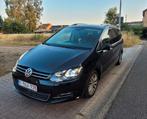 VW Saharan 2,0Tdi,170Pk,7 Zit,Autma,Pano,Leder/Elec,Trekhaak, Auto's, Volkswagen, Monovolume, Zwart, 4 cilinders, Leder