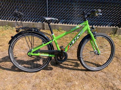 Groene 24 inch jongensfiets Puky, Fietsen en Brommers, Fietsen | Jongens, Zo goed als nieuw, 24 inch, Versnellingen, Ophalen