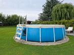 Piscine, Jardin & Terrasse, 300 cm ou plus, Rond, Enlèvement, Utilisé