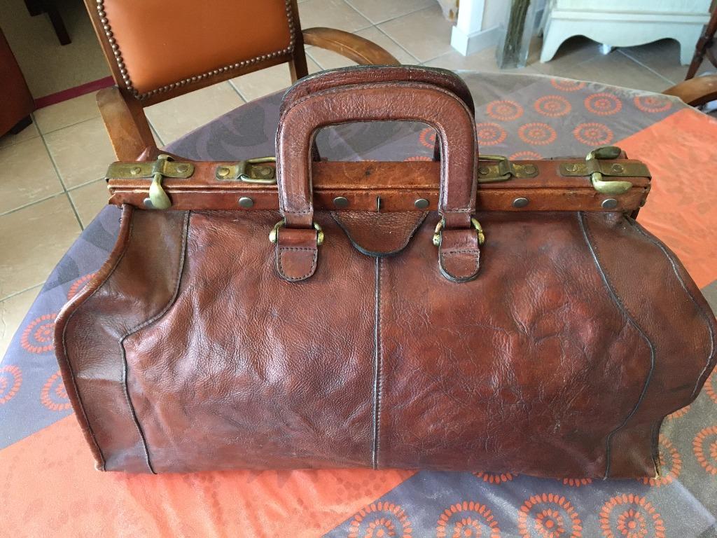 HIDESIGN merk lederen reistas, 40 tot 60 cm, Gebruikt, Verzenden, Minder dan 35 cm