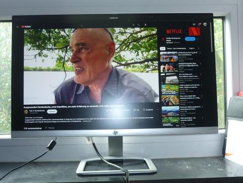 HP 24-inch scherm eenvoudig te vervangen/mee te nemen om te, Computers en Software, Monitoren, Zo goed als nieuw, 61 t/m 100 Hz