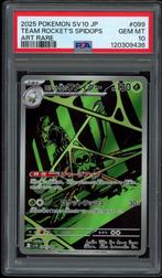 Team Rocket's Spidops [AR] PSA 10 -Glory of Team Rocket, Hobby en Vrije tijd, Verzamelkaartspellen | Pokémon, Verzenden, Zo goed als nieuw