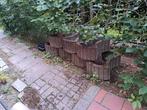 7 bruine betonnen bloembakken, Tuin en Terras, Ophalen, Gebruikt, Minder dan 30 cm, Minder dan 60 cm
