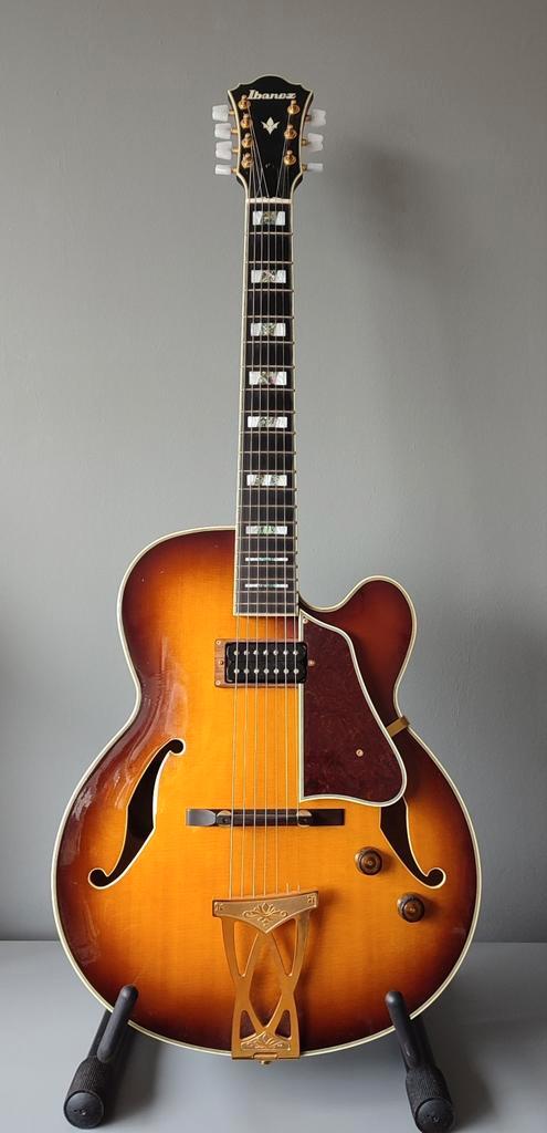 Ibanez AAF-207 (ZELDZAAM!) 7-snarige archtop -7 snaren - 7 s, Muziek en Instrumenten, Snaarinstrumenten | Gitaren | Elektrisch