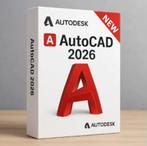 Autodesk AutoCad 3 Ans 2026 , 3 Appareils, Ophalen of Verzenden, Nieuw, MacOS