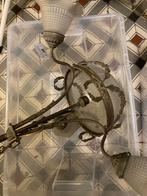 Mooie art deco lamp, Huis en Inrichting, Lampen | Kroonluchters, Ophalen, Gebruikt, Glas, Art deco