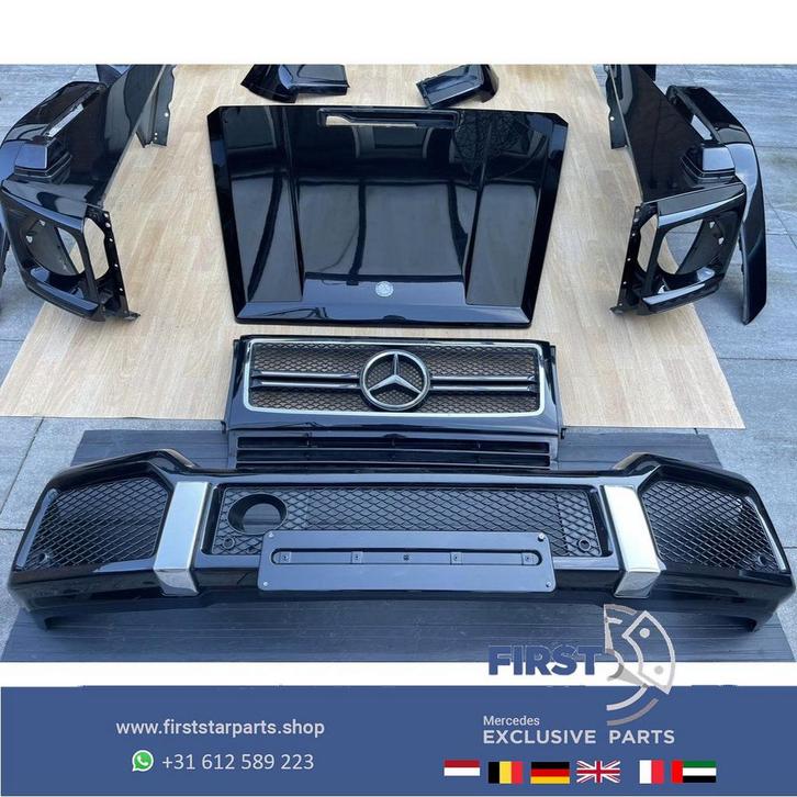 W463 G63 AMG VOORKOP Mercedes 463 2016 G55 G63 G65 AMG ORIGI, Auto-onderdelen, Carrosserie, Bumper, Mercedes-Benz, Voor, Gebruikt