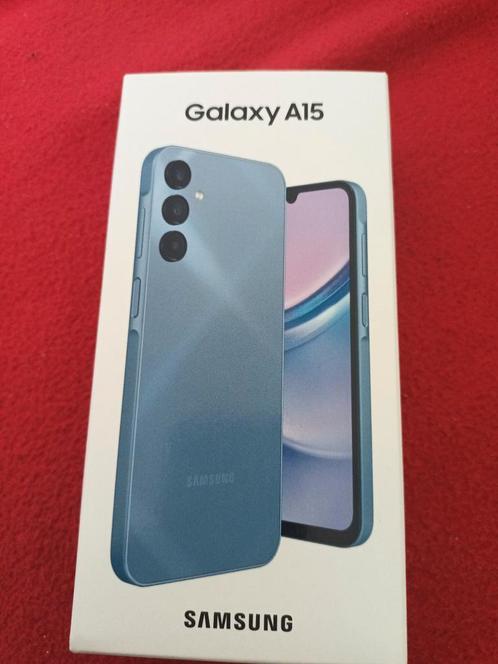 Samsung Galaxy A15 met flip cover en kassa ticket, Télécoms, Téléphonie mobile | Samsung, Comme neuf, Autres modèles, 128 GB, Android OS