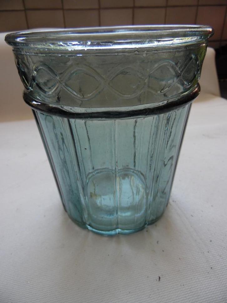 Bloempotten, Tuin en Terras, Bloempotten, Zo goed als nieuw, Steen, Binnen, Minder dan 40 cm, Minder dan 25 cm, Rond, Ophalen of Verzenden