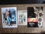 Lot 3 plaques : Tintin, Troisième Testament, Cycle de Cyann, Ophalen, Kuifje, Overige typen