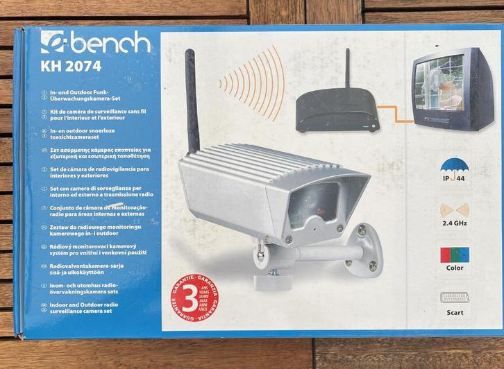 NOS Wifi 2-delige bewakingscamera, Audio, Tv en Foto, Videobewaking, Nieuw, Ophalen of Verzenden