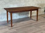 Franse boerentafel met 1 lade - 170 x 74 cm + 75 cm hoog, Eikenhout, Zo goed als nieuw, Vijf personen of meer, Rechthoekig
