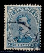 Belg. 1915 - Albert I nr 141, Postzegels en Munten, Verzenden, Gestempeld