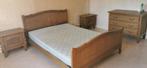 Eiken slaapkamer, Huis en Inrichting, Slaapkamer | Complete slaapkamers, Ophalen, Zo goed als nieuw, Tweepersoons