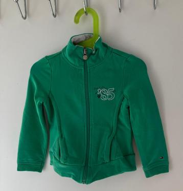Groene vest " Tommy Hilfiger " maat 98 / 3 jaar beschikbaar voor biedingen