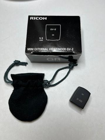 Ricoh GV-2 viseur optique 28mm viewfinder appareil photo beschikbaar voor biedingen