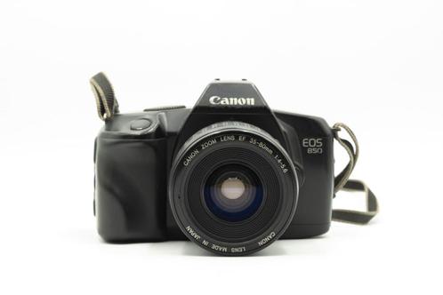 Canon EOS 850 + Canon EF 35-80mm F4-5.6, Audio, Tv en Foto, Fotocamera's Analoog, Gebruikt, Spiegelreflex, Canon, Ophalen of Verzenden